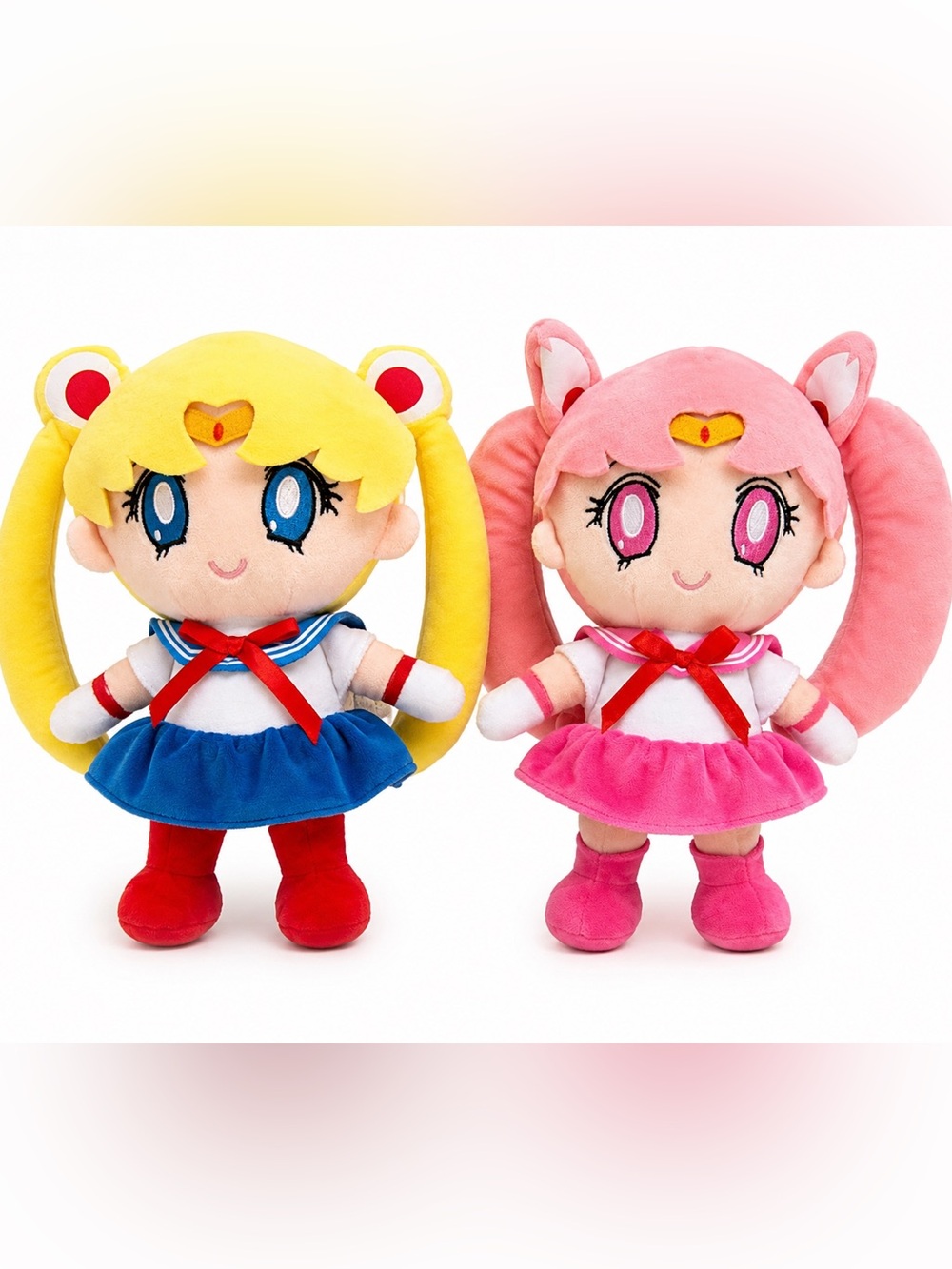 2 Sailor Moon Plush Dolls like new